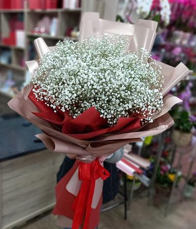 Букет цветов из: Гипсофила в Терновской
