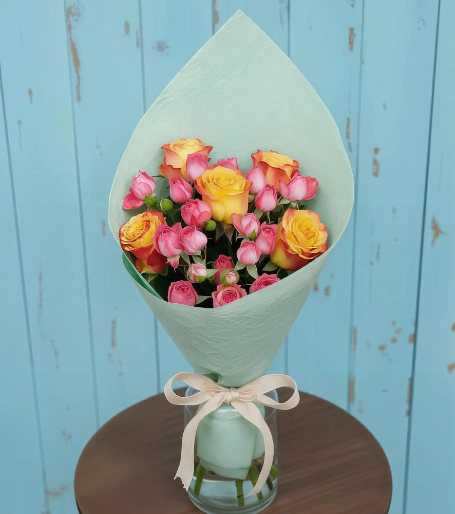 Букет цветов из: Розы в Терновской