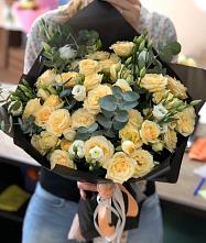Букет цветов из:  Розы и Лизиантусы #REPLACE_PRED# Терновской