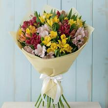 Букет цветов из:  Альстромерии #REPLACE_PRED# Терновской